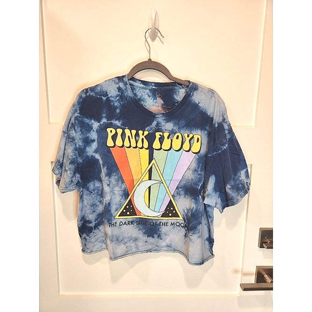 Pink Floyd Cut Off Tie Dye T-shirt 1X
